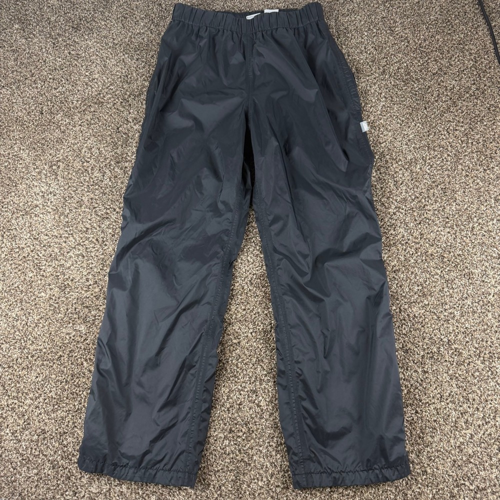 Columbia Mens Rebel Roamer Rain Pants Black Waterproof Hiking Outdoor Medium M